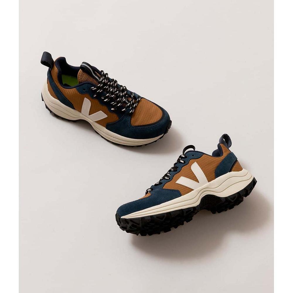 Veja VENTURI RIPSTOP Men's Running Shoes Navy | CA 186OKI